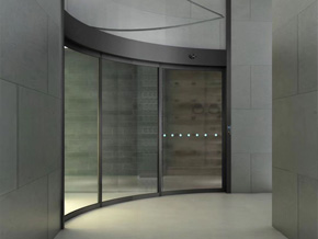 有框重型弧形自動(dòng)門